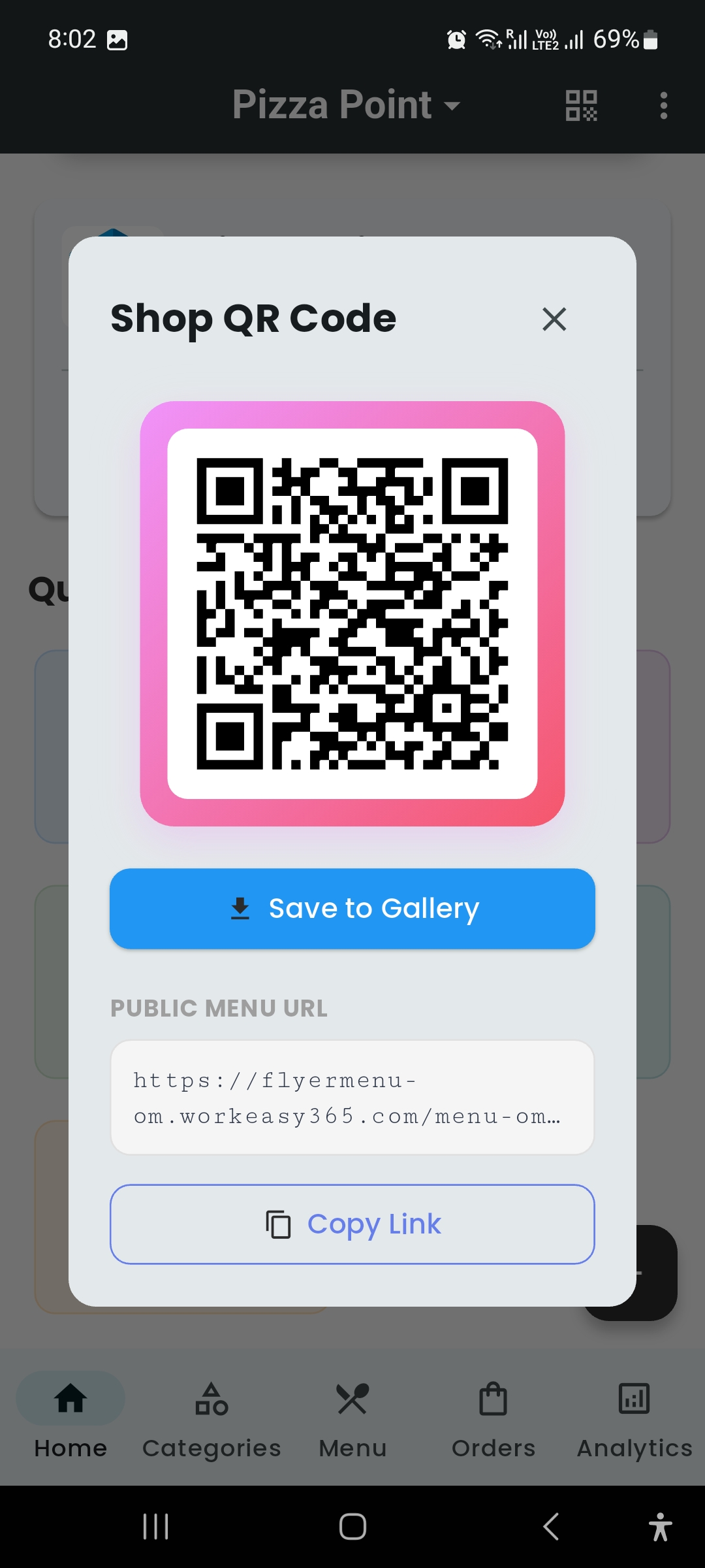 Dashboard Screenshot
